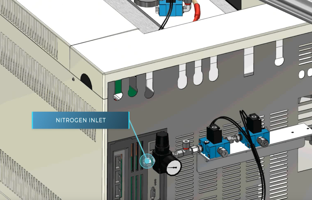 Zx2 Thermal Modulator: Nitrogen inlet